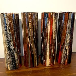 Custom painted tall vases. I have many to choose from already premade as models.